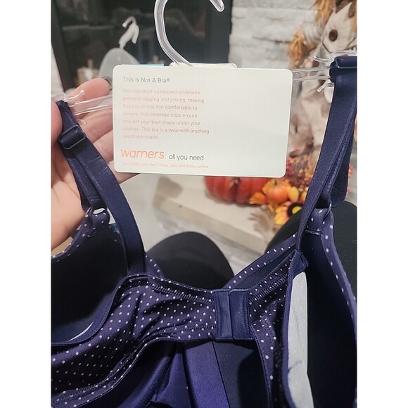 NWT Warner's This Is Not A Bra Underwire Lightly Lined T-Shirt Bra 01593 40C - Picture 8 of 8